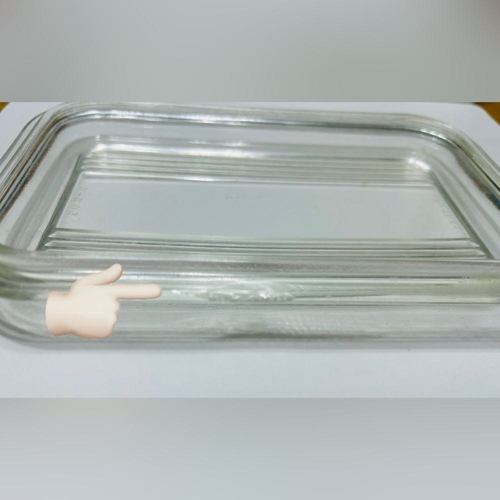 Pyrex bowl, refrigerator, with clear glass ribbed lid.
Vintage. - Picture 7 of 7
